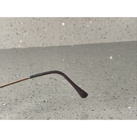GUESS EYEGLASSES FRAMES ONLY BRN 47-20 140 gold round full rim main image 12